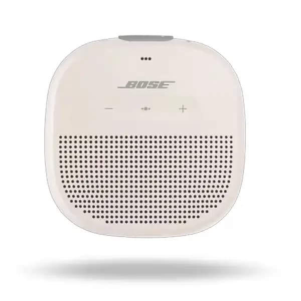 Enceinte Bose SoundLink Micro – 6h d’autonomie – BT 4.2 – IP67 – Portée du Bluetooth 9m – Echo Reduction – Blanc nuage