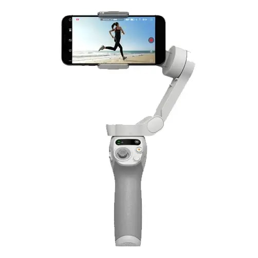 Stabilisateur de téléphone DJI Osmo Mobile SE – 3 axes avec trépied – BT 5.1 – Attache magnétique – Portrait/Paysage – Barre d’extension intégrée – Gris — photo 1