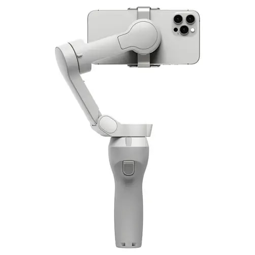 Stabilisateur de téléphone DJI Osmo Mobile SE – 3 axes avec trépied – BT 5.1 – Attache magnétique – Portrait/Paysage – Barre d’extension intégrée – Gris — photo 3