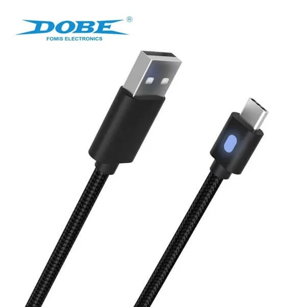 Pack de protection Dobe 8en1 pour manette PS5 – Câble De Recharge – Écouteurs Stéréo – Déclencheur Rallonges – TP5-0579 — photo 4