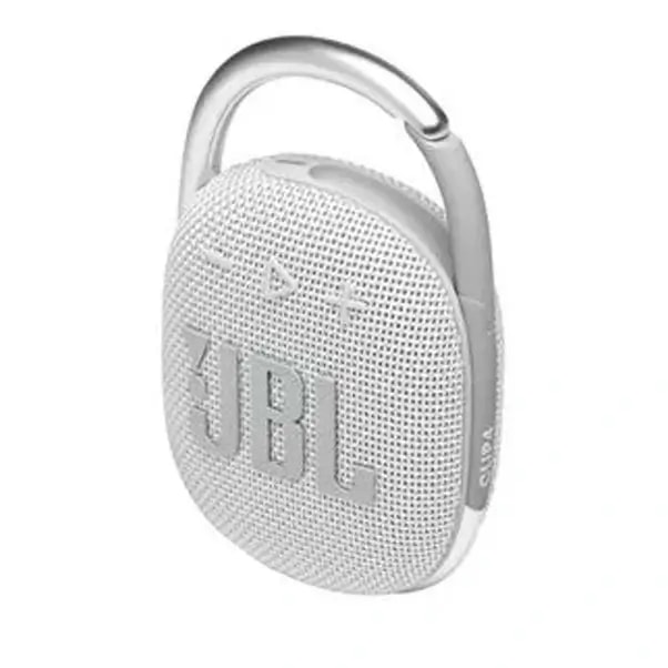 Enceinte portable JBL Clip 4 Bluetooth Gris/Blanc — photo 2