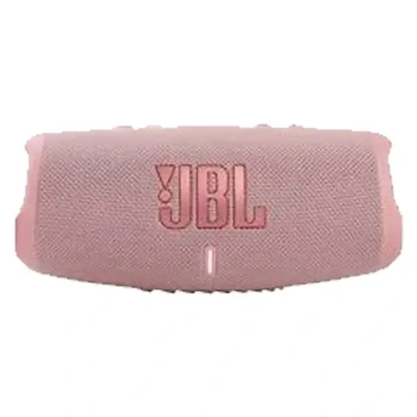 Enceinte portable Bluetooth JBL Charge 5 – Powerbank – Son puissant et basses profondes – Étanche à l’eau et à la poussière – Rose — photo 1