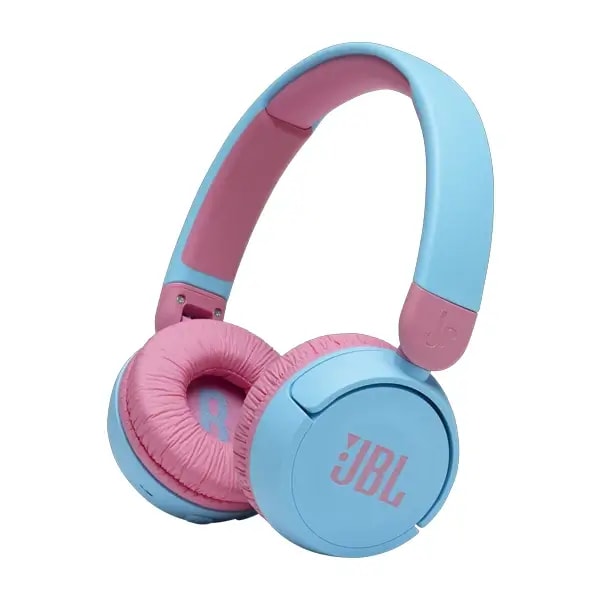 Casque JBL pour enfant – 30h d’autonomie – Bluetooth – Micro intégré – Bleu/Rose – JR310BT — photo 2