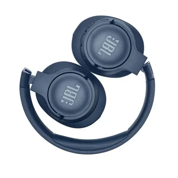 Casque JBL Tune 710BT – 50h d’autonomie – BT 5.0 – Conception pliable – Connexion sans fil multi-point – Bleu — photo 3