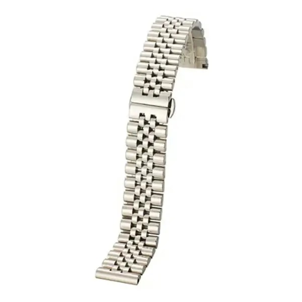 Bracelet de remplacement pour montre en Acier Band2ü – 44mm, 40mm, 22mm – Couleur Blanche — photo 3