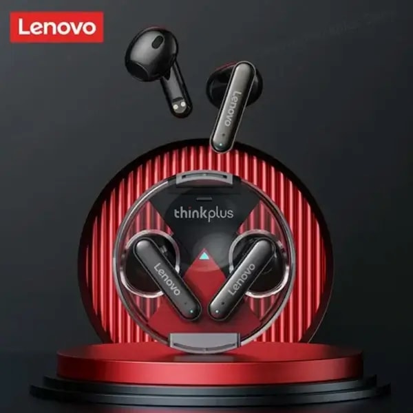 thinkplus Live Pods LP10 – écouteurs sans fil – BT 5.2 – double stéréo – réduction du bruit– Noir — photo 1
