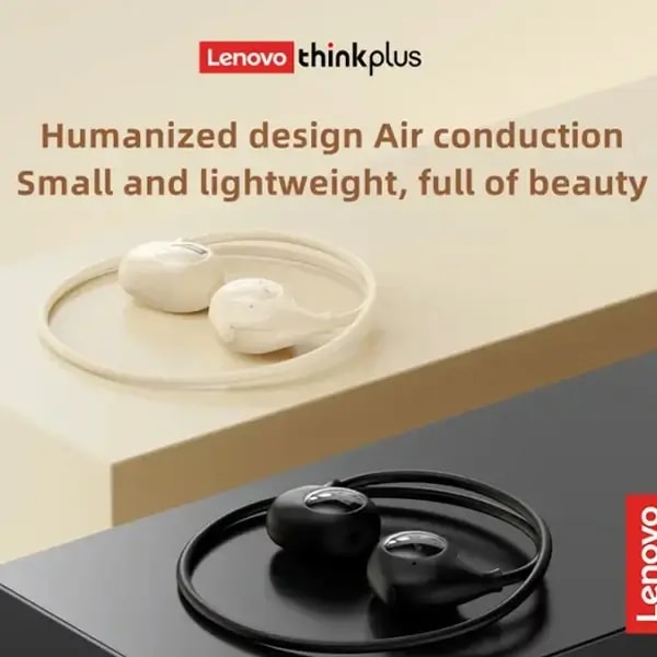 Écouteurs Lenovo Thinkplus LivePods XT95II – 4h d’autonomie – BT 5.1 – Blanc, vue 3