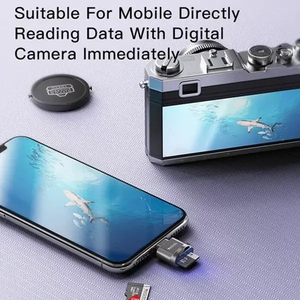 Yesido Lecteur de Carte OTG avec Interface Lightning – GS18, autre vue