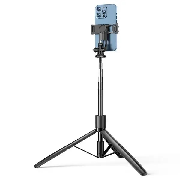 Perche à selfie trépied 2en1 avec télécommande Bluetooth – Yesido SF13 — photo 1