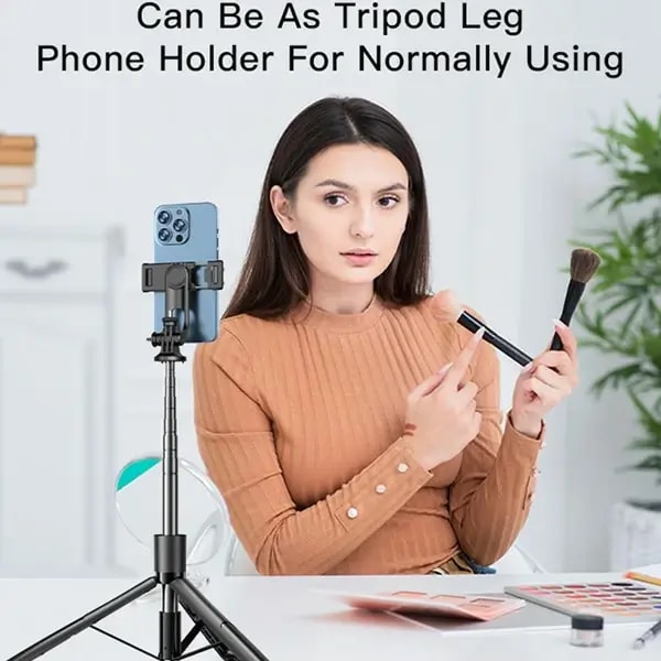 Perche à selfie trépied 2en1 avec télécommande Bluetooth – Yesido SF13 — photo 4