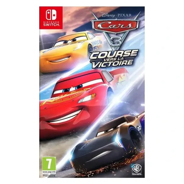CD – Cars 3 Course Vers la Victoire – Nintendo Switch — photo 1