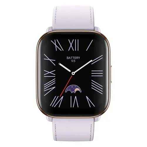 Montre connectée avec coach sportif AI Amazfit Active – GPS – appels – stockage de musique – Autonomie 14 jours – écran 1,75″ – Violet — photo 2