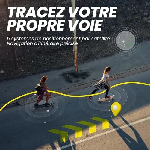 Amazfit Active Edge – Montre connectée – GPS – coach santé IA – séances d’entraînement et exercices – Autonomie 16 jours – 10 ATM – Noir Lava — photo 3