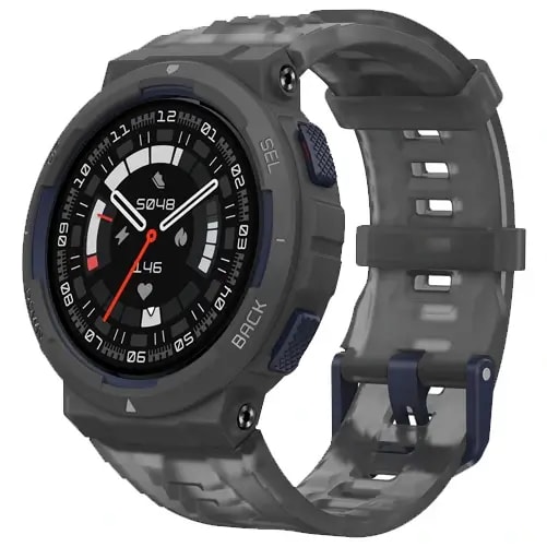 Amazfit Active Edge – Montre connectée – GPS – coach santé IA – séances d’entraînement et exercices – Autonomie 16 jours – 10 ATM – Pouls de minuit — photo 1