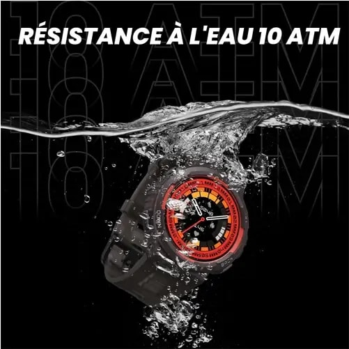 Amazfit Active Edge – Montre connectée – GPS – coach santé IA – séances d’entraînement et exercices – Autonomie 16 jours – 10 ATM – Pouls de minuit — photo 5