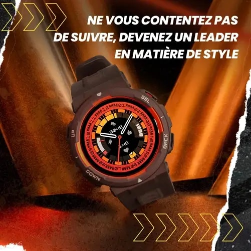 Amazfit Active Edge – Montre connectée – GPS – coach santé IA – séances d’entraînement et exercices – Autonomie 16 jours – 10 ATM – Pouls de minuit — photo 8