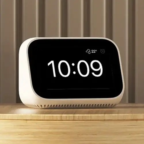 Reveil Smart Clock Xiaomi – Bluetooth – Wifi – écran 4″ – Double Micro – compatible google assistant – Android – IOS – QBH4191GL — photo 2