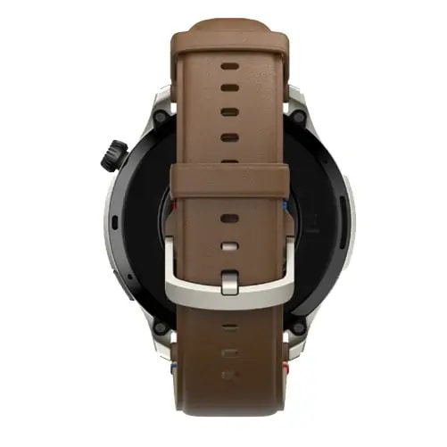 Montre Connectée Amazfit GTR 4 – 24Jrs d’autonomie – Écran 1,43 – GPS – BT 5 – Mémoire Flash 2,3Go – Marron — photo 4