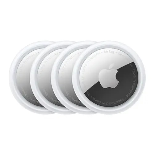 Traceurs connectés AirTag Apple Pack de 4 – Haut-parleur intégré – Portée de localisation précise – IP67 — photo 1