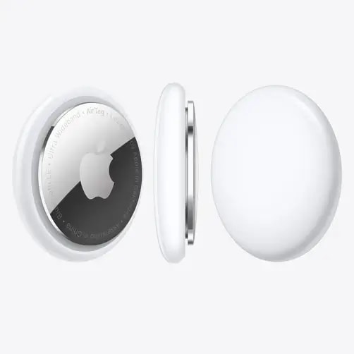 Traceurs connectés AirTag Apple Pack de 4 – Haut-parleur intégré – Portée de localisation précise – IP67 — photo 3