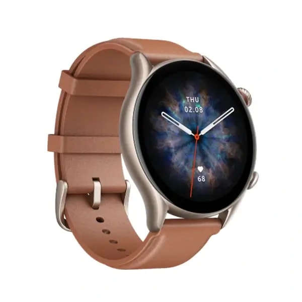 Montre connectée Amazfit GTR 3 Pro – Écran 1,4″ AMOLED UHD – 12Jrs d’autonomie – Marron — photo 4