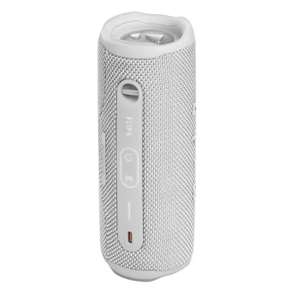 Enceinte Bluetooth portable robuste JBL Flip 6 – Conception étanche – 12 heures d’autonomie – Blanc — photo 2