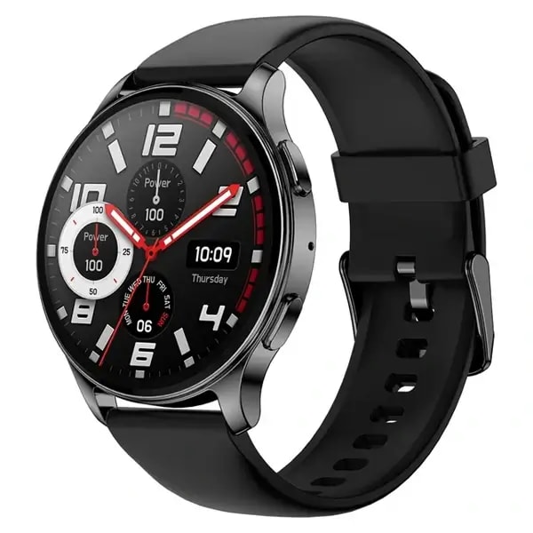 Montre connectée Amazfit POP 3R – Écran AMOLED 1,43″ – Appels BT – Android – Assistance vocale AI – 12 Jours Autonomie – Noir — photo 1