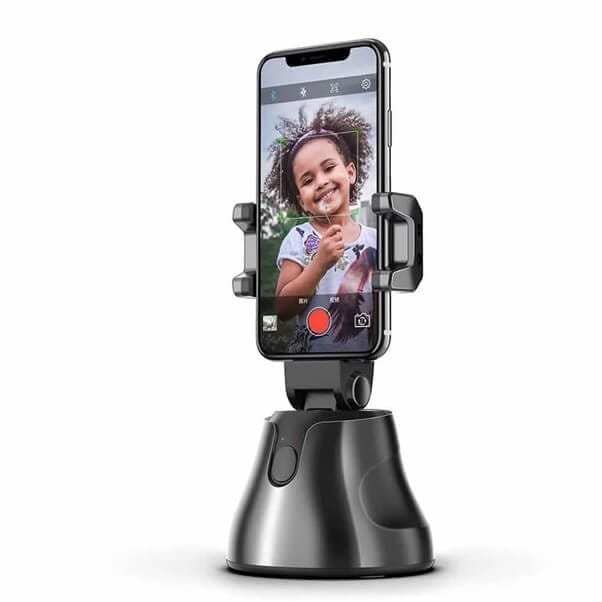 Support de téléphone rotatif intelligent – 360° – détecteur de mouvement – iOS – SRIDDM — photo 1