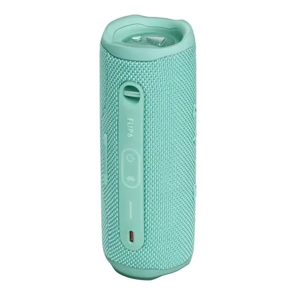 Enceinte Bluetooth portable robuste JBL Flip 6 – Conception étanche – 12 heures d’autonomie – Turquoise — photo 2