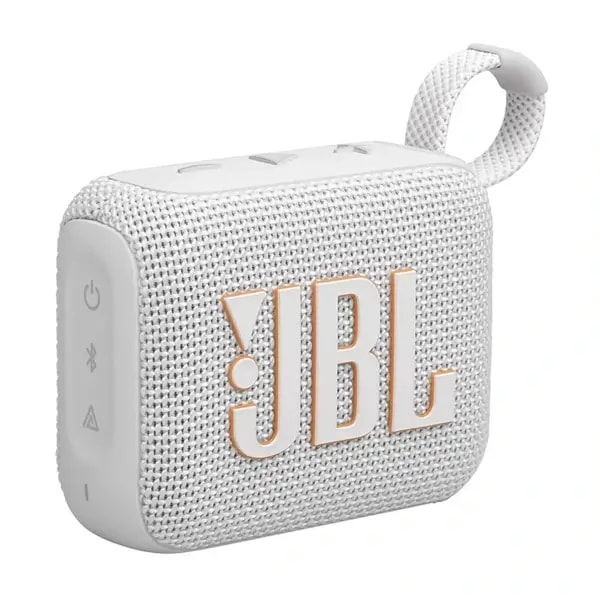 Mini enceinte portable sans fil JBL GO 4 – BT5.3 – Etanche IP67 – USB-C – Autonomie 7h -Blanc — photo 1