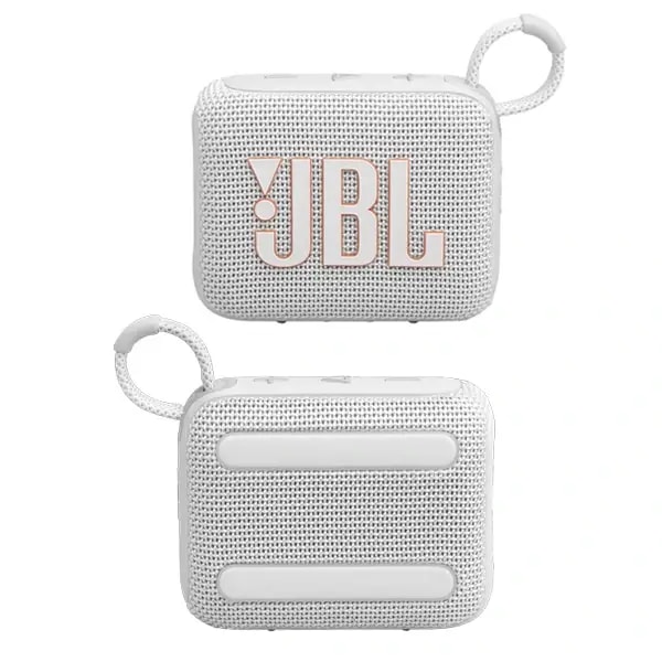 Mini enceinte portable sans fil JBL GO 4 – BT5.3 – Etanche IP67 – USB-C – Autonomie 7h -Blanc — photo 2
