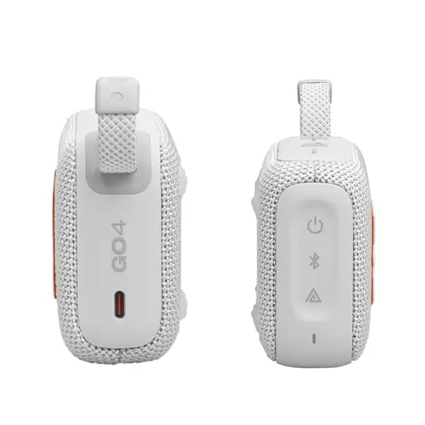 Mini enceinte portable sans fil JBL GO 4 – BT5.3 – Etanche IP67 – USB-C – Autonomie 7h -Blanc — photo 3