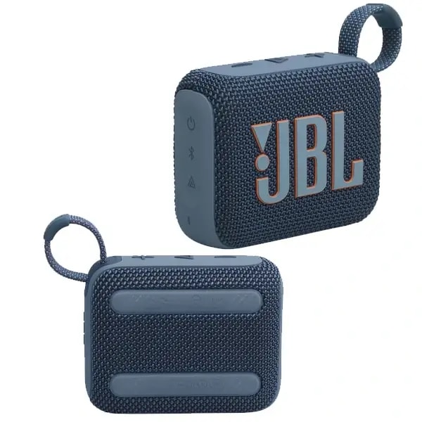 Mini enceinte portable sans fil JBL GO 4 – BT5.3 – Etanche IP67 – USB-C – Autonomie 7h – Bleu — photo 2