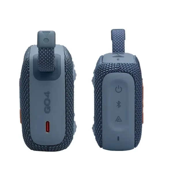 Mini enceinte portable sans fil JBL GO 4 – BT5.3 – Etanche IP67 – USB-C – Autonomie 7h – Bleu — photo 3