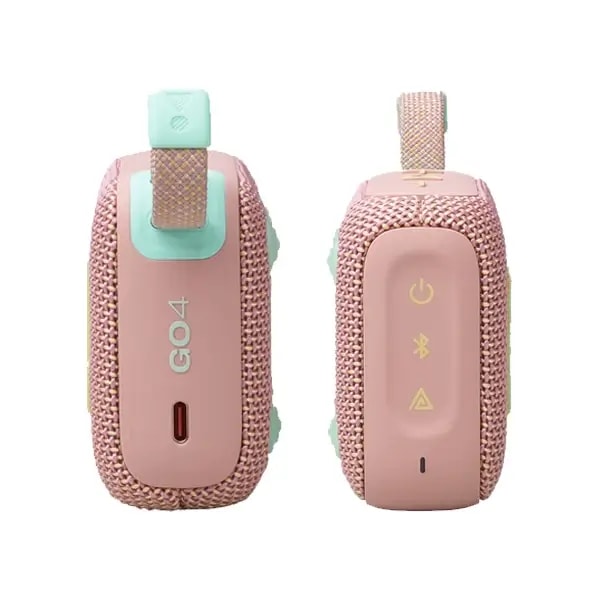 Mini enceinte portable sans fil JBL GO 4 – BT5.3 – Etanche IP67 – USB-C – Autonomie 7h – Rose — photo 3