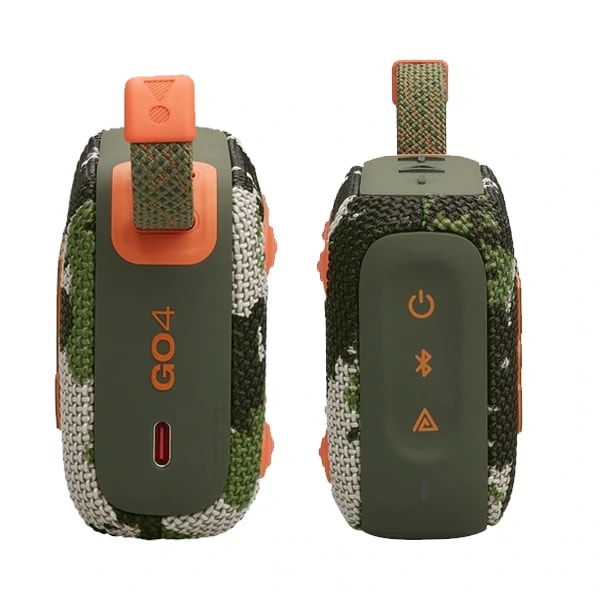 Mini enceinte portable sans fil JBL GO 4 – BT5.3 – Etanche IP67 – USB-C – Autonomie 7h – Camouflage — photo 2