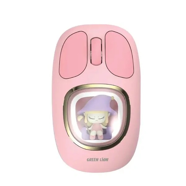 Souris sans fil Green Lion Moosh – GNMSHMSEPK – Rose — photo 1