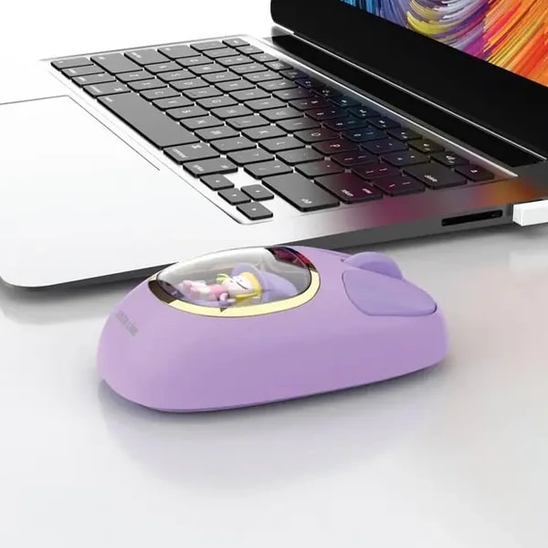 Souris sans fil Green Lion Moosh – GNMSHMSEPL – Violet — photo 3