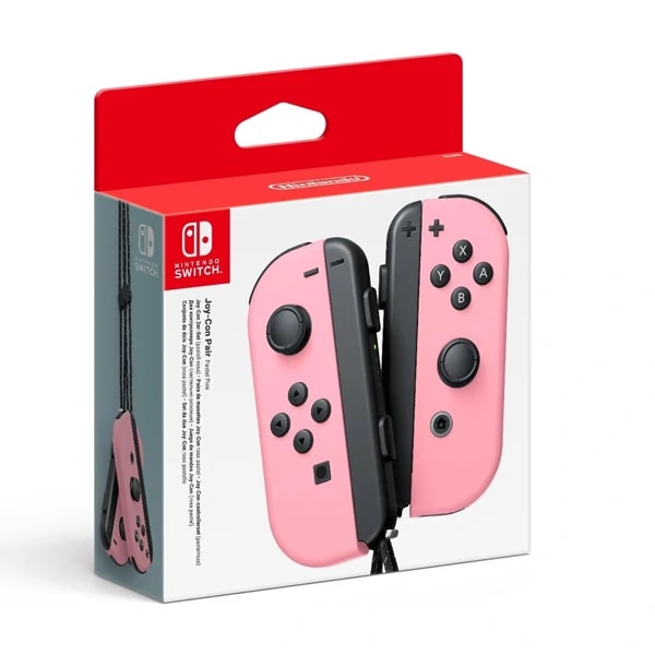 Manette Joy-Con Droit/Gauche pour Nintendo Switch – Rose — photo 1