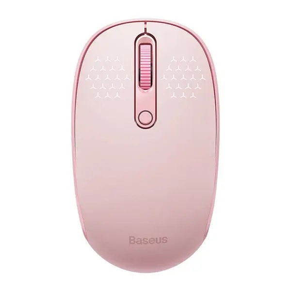 Souris sans fil Baseus F01B Tri-Mode 2.4G BT 5.0 1600 DPI – B01055503413-00 – Rose — photo 2