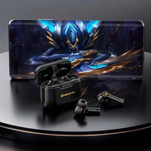 Monster XKT02 – Écouteurs Bluetooth TWS – Jusqu’à 5H Autonomie – Noir — photo 3