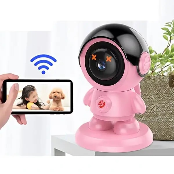 Caméra de vidéosurveillance intelligente – Robot intelligent rotatif – caméra IP sans fil – suivi automatique – WiFi -YH-XM-A11DCL — photo 1