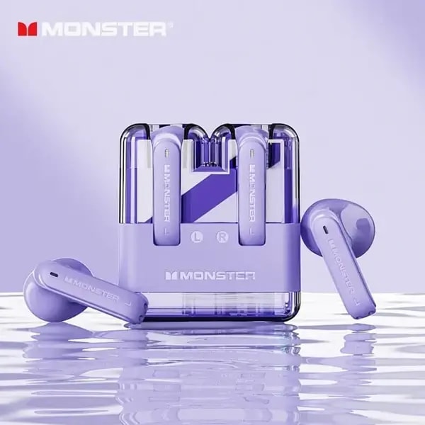 Écouteur sans fil Original Monster Airmars XKT12 TWS – Violet — photo 2