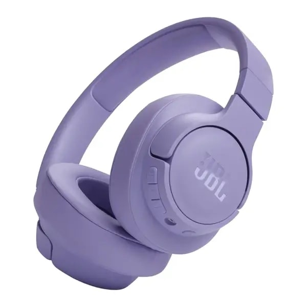 Casque supra-auriculaire sans fil JBL Tune 720BT – Bluetooth 5.3 – Commandes/Micro – Autonomie 76h – Pliable – Violet — photo 1