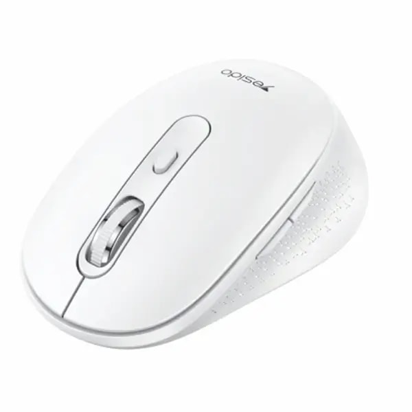 Souris sans fil 1600DPI 2,4 GHz – Yesido KB17 – Blanc — photo 1