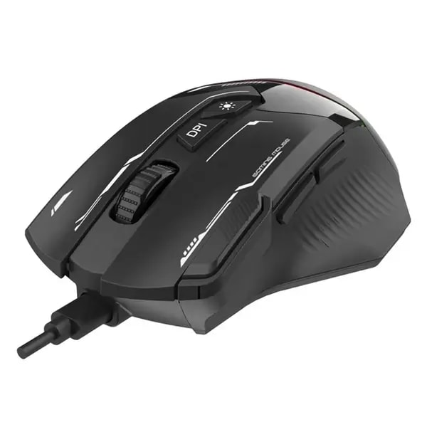 Souris filaire Porodo – Gaming 8D RGB – DPI 7200 – Noir – PDX321 — photo 2
