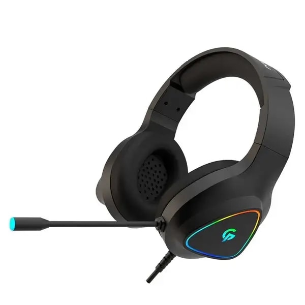 Casque de jeu avec son HD et RVB – PDX414-BK – Noir — photo 1