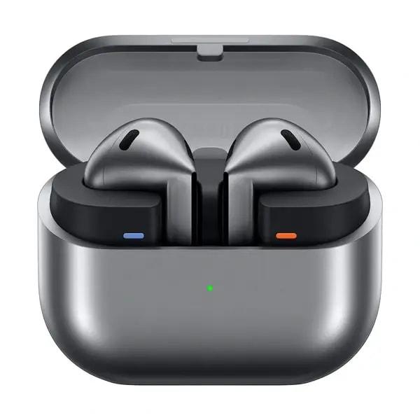 Écouteurs intra-auriculaires sans fil Samsung Galaxy Buds 3 – IP57 – TB5.4 – Réduction active de bruit – 3 microphones -autonomie 30h – Argent — photo 1