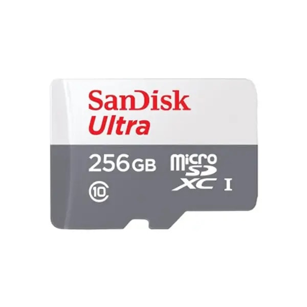 Carte mémoire Sandisk Ultra micro SDXC UHS-I Card 256Go – SDSQUNR-256G-GN3MN — photo 1