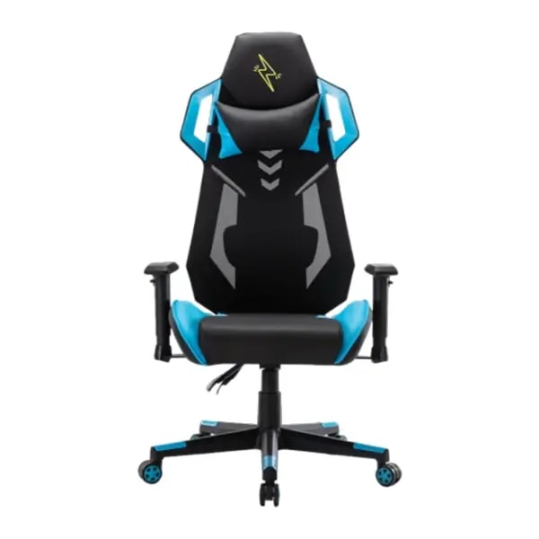 Chaise Gaming – Urban Wave – matériau en maille et PU + accoudoirs 2D – version OC Vegas – Bleu/Noir — photo 1